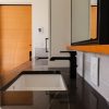 Marble tub surround bathroom